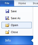 open