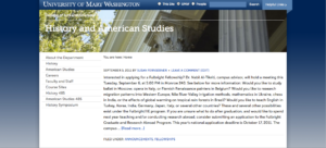 History and American Studies Home Page