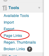 Page Links Tool